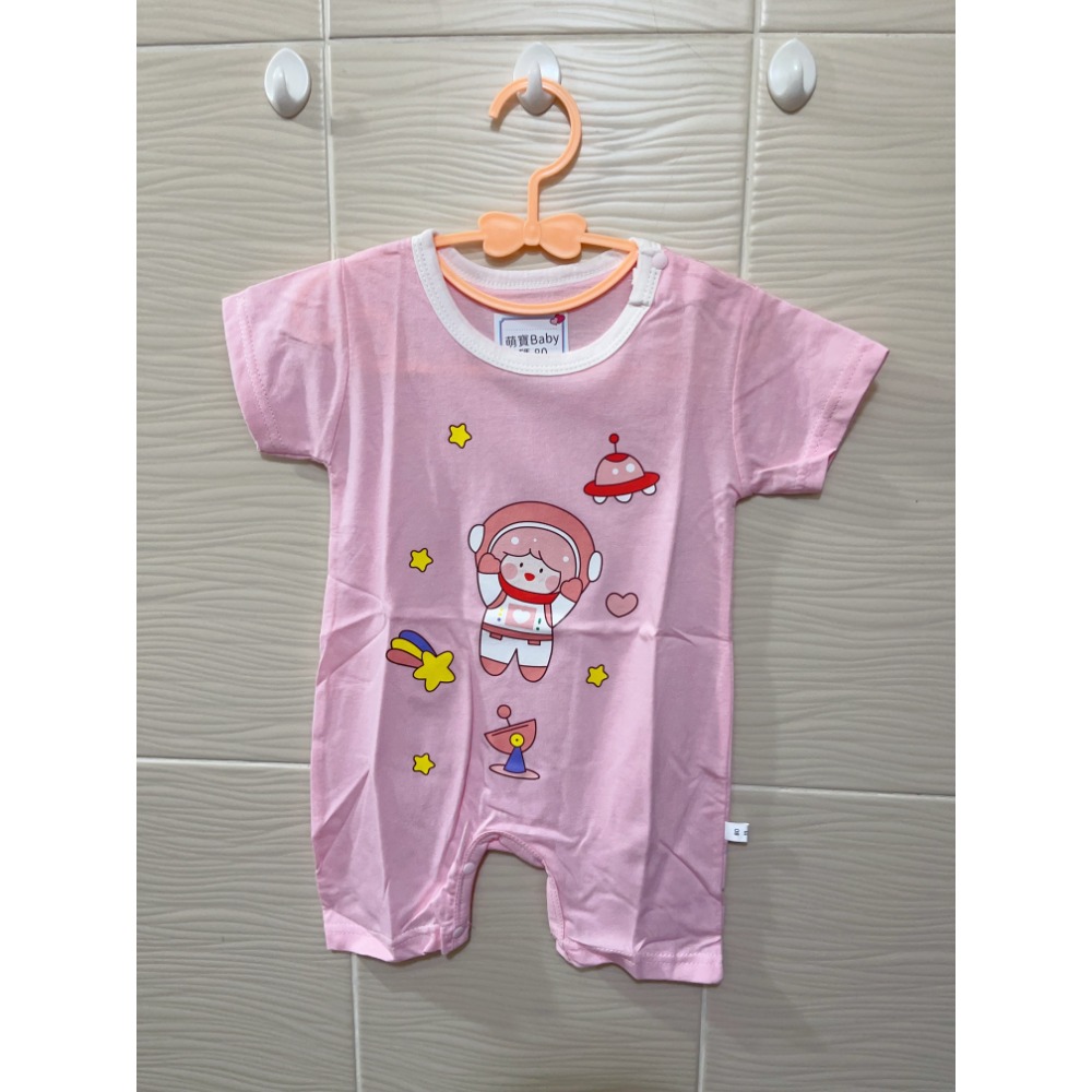 新生兒👶嬰幼兒 男女寶寶短袖爬服-規格圖8