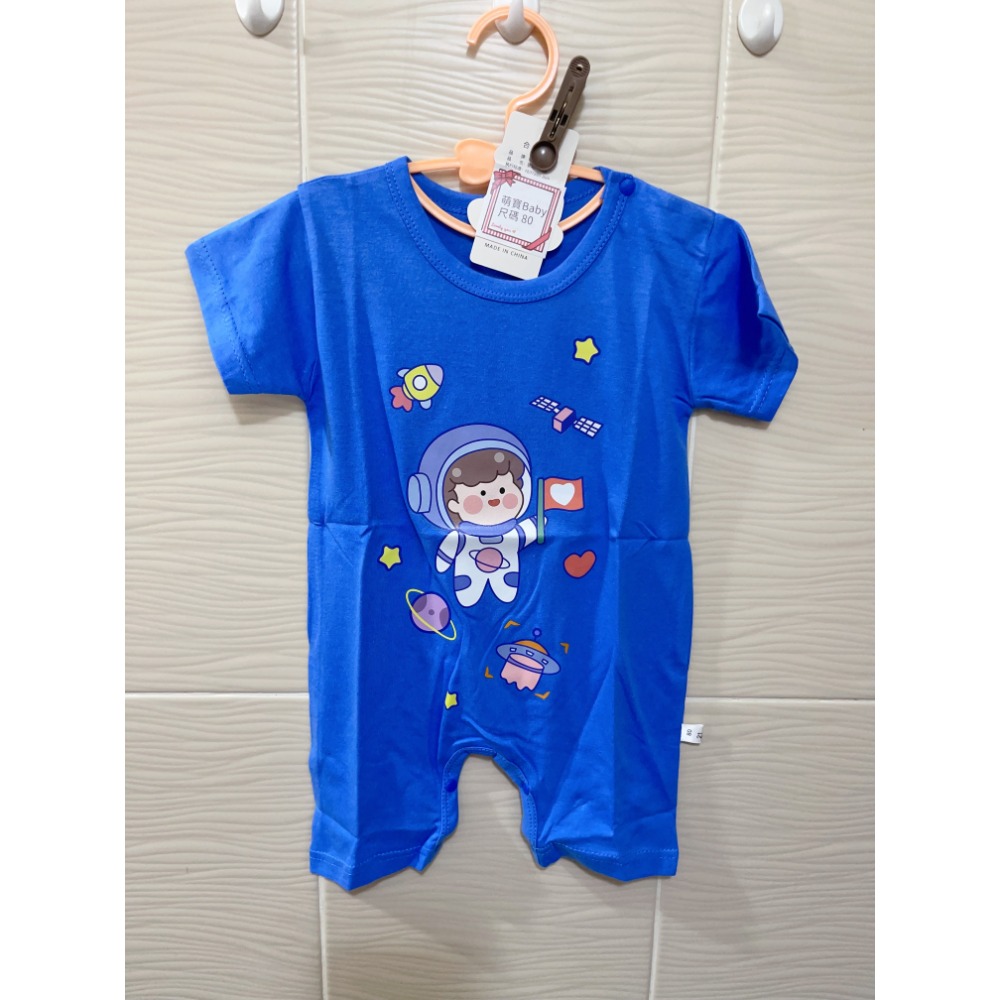 新生兒👶嬰幼兒 男女寶寶短袖爬服-規格圖8