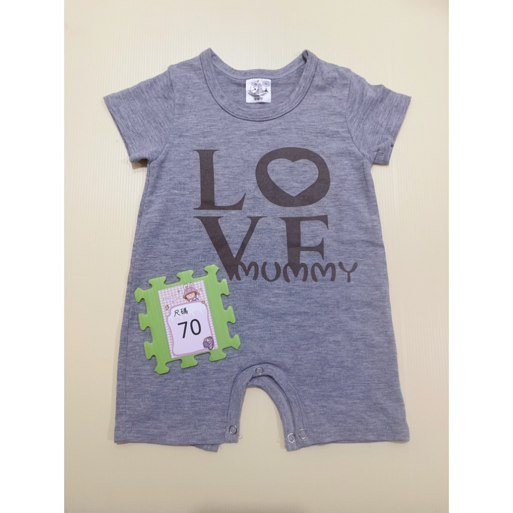 新生兒👶嬰幼兒 男女寶寶短袖爬服-規格圖8