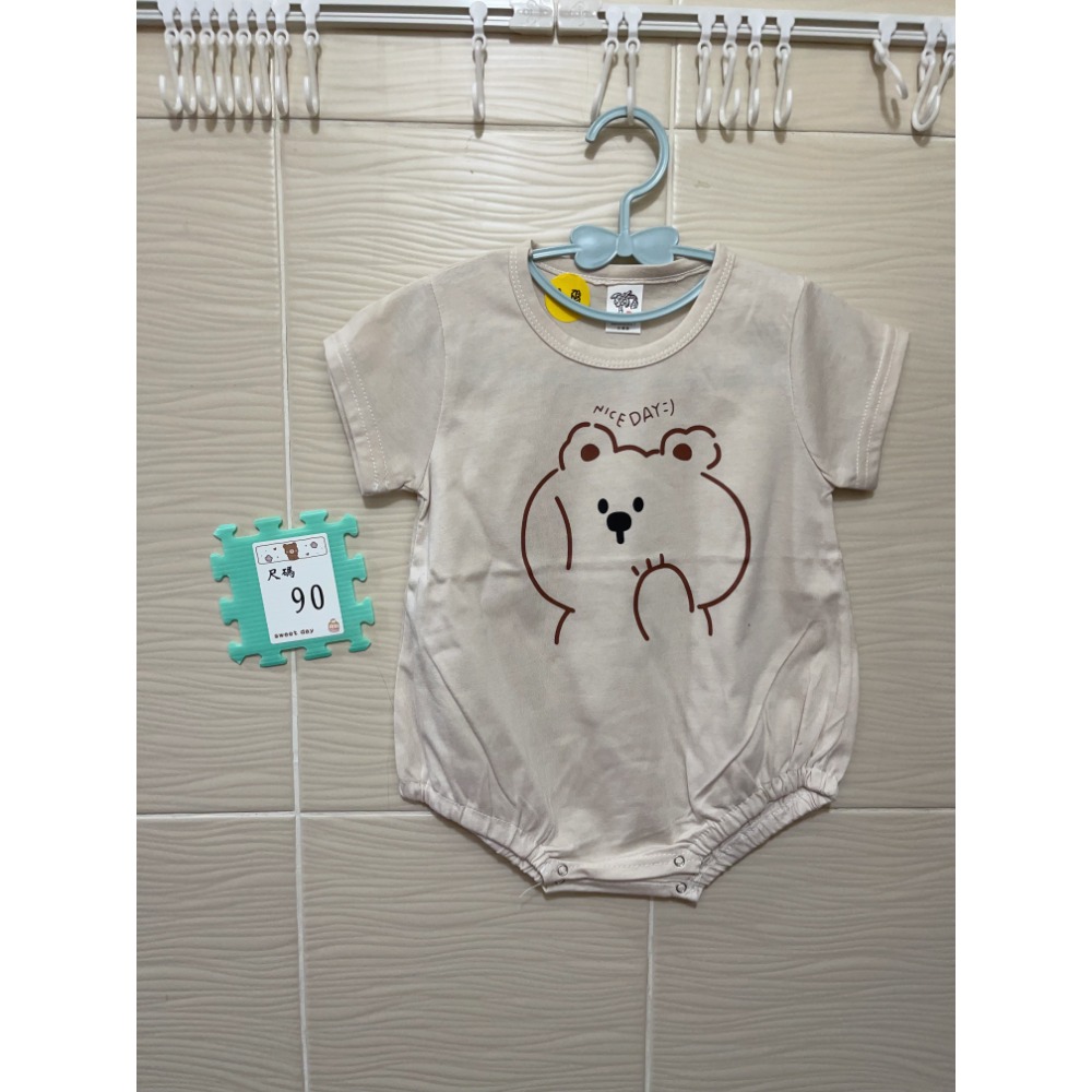 新生兒👶嬰幼兒 男女寶寶短袖包屁衣-規格圖3