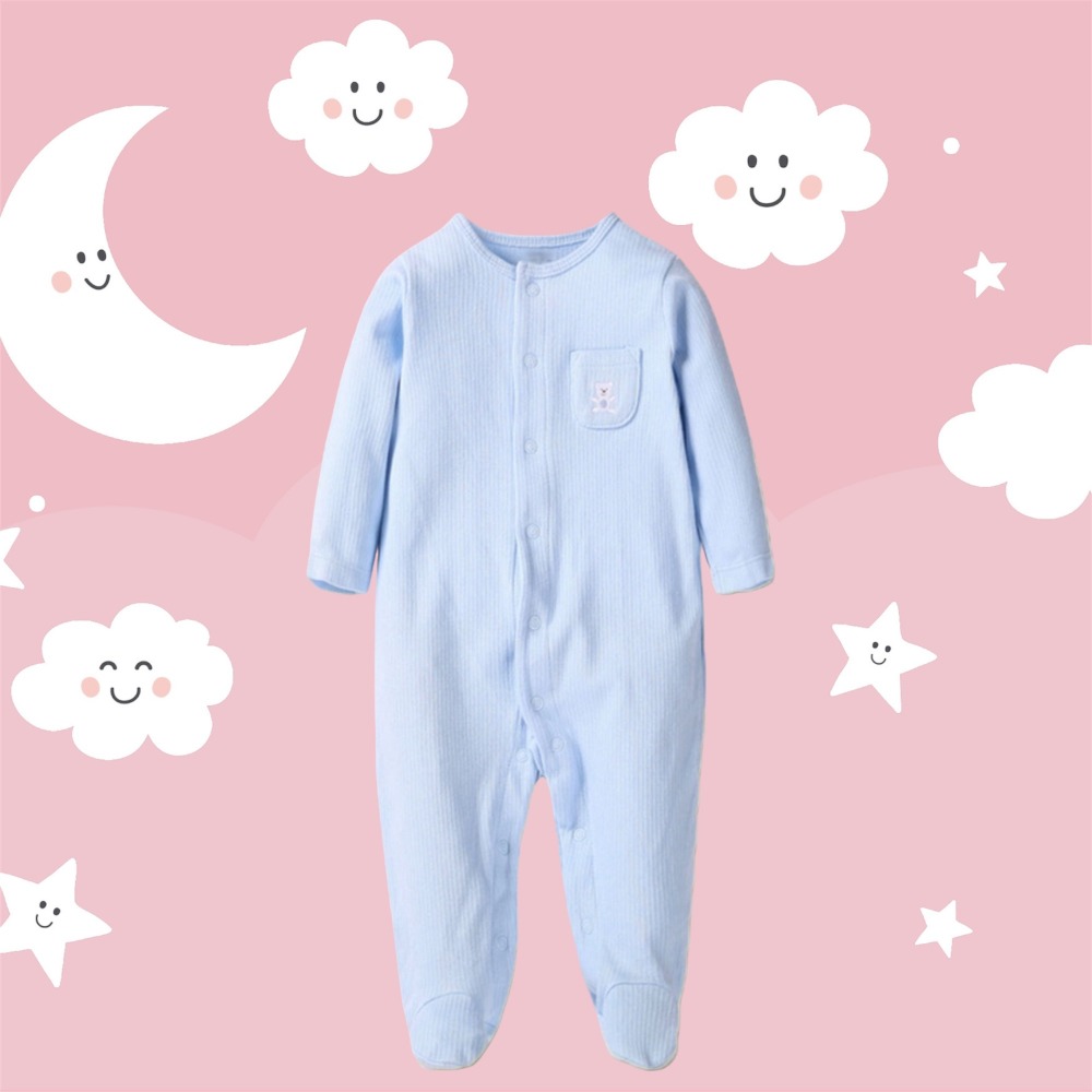 新生兒👶嬰幼兒 男女寶包腳款爬服款爬服-規格圖3