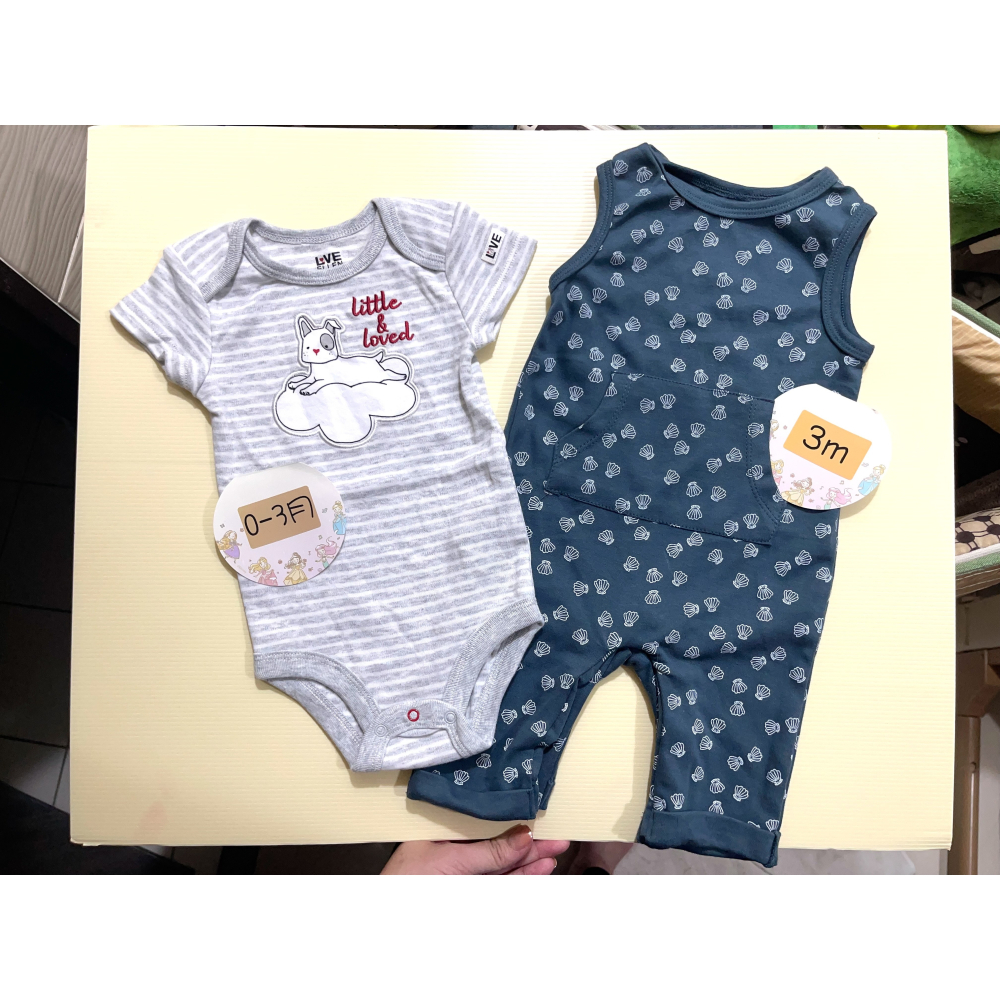 新生兒👶嬰幼兒 男女寶寶短袖包屁衣-細節圖2