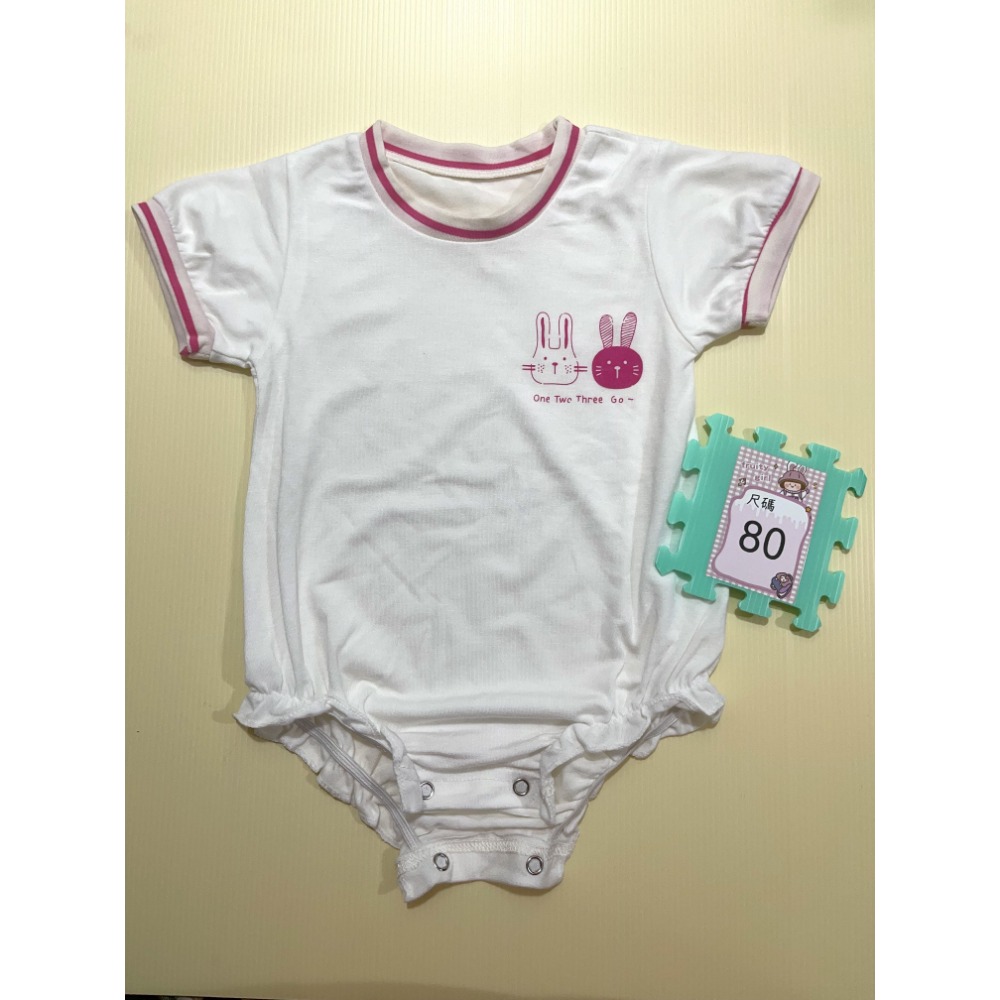 新生兒👶嬰幼兒 男女寶寶短袖包屁衣-規格圖2