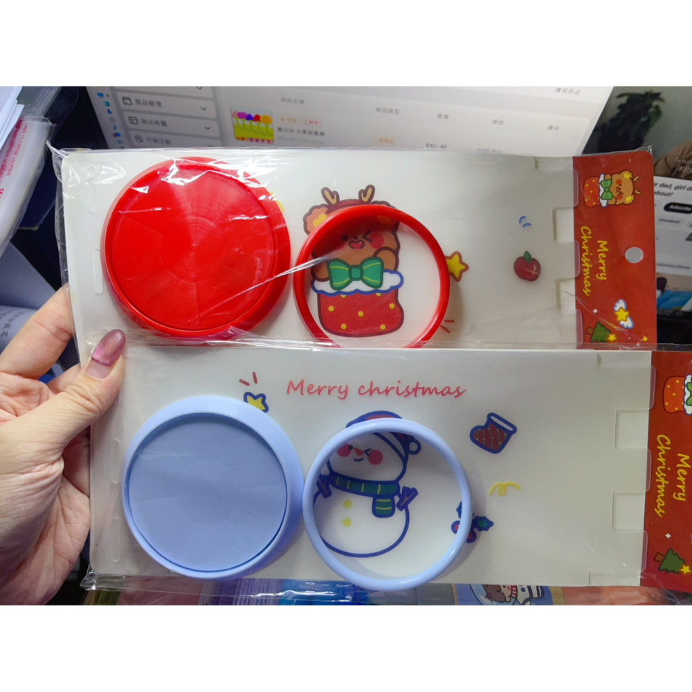 🌺 聖誕筆筒辦公室學生桌麵輕奢簡約風格筆桶學生女孩男孩大容量  〝組裝式〞-細節圖2