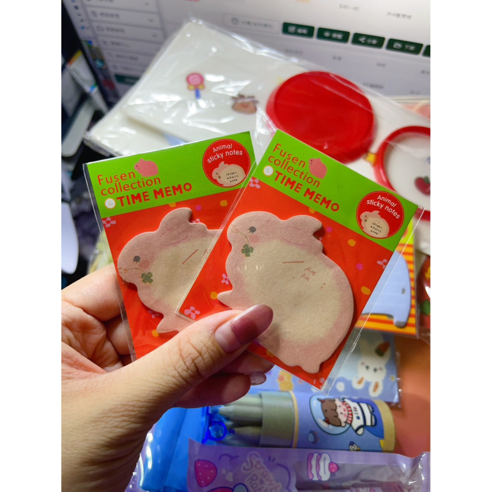 🍄 可愛動物便利貼-細節圖2