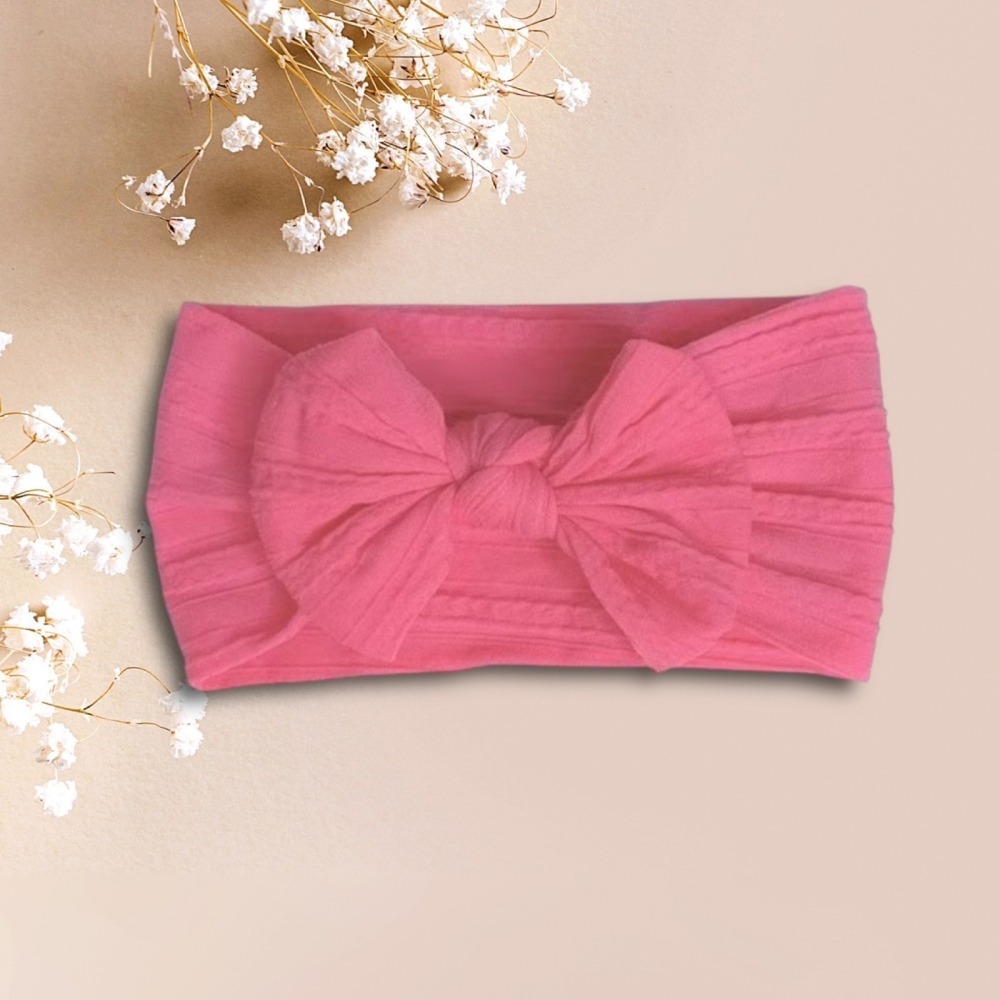 甜美風蝴蝶結髮帶超柔軟彈力 女寶寶 大蝴蝶 髮帶 🎀-細節圖3