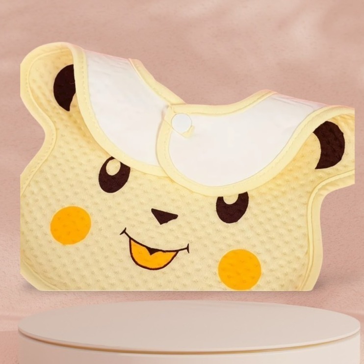 新生兒👶嬰幼兒 男女寶寶 口水巾嬰兒防水寶寶圍嘴純棉吸水 可愛圍兜新生 兒童圍脖吐奶隔奶巾-細節圖5