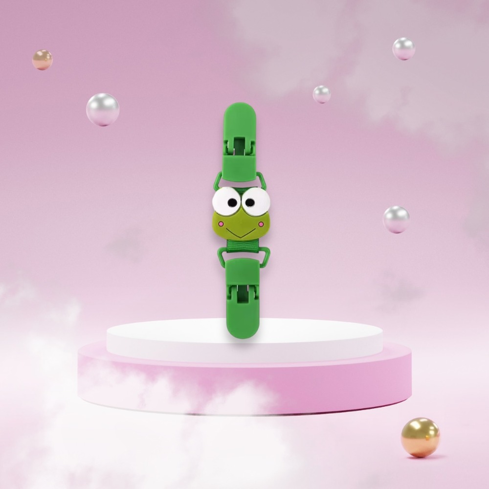 寶寶手帕夾 新生兒👶嬰幼兒 男女寶寶  幼兒園手帕夾 口水巾夾 奶嘴夾 雙頭夾 手帕夾 毛巾夾-規格圖1