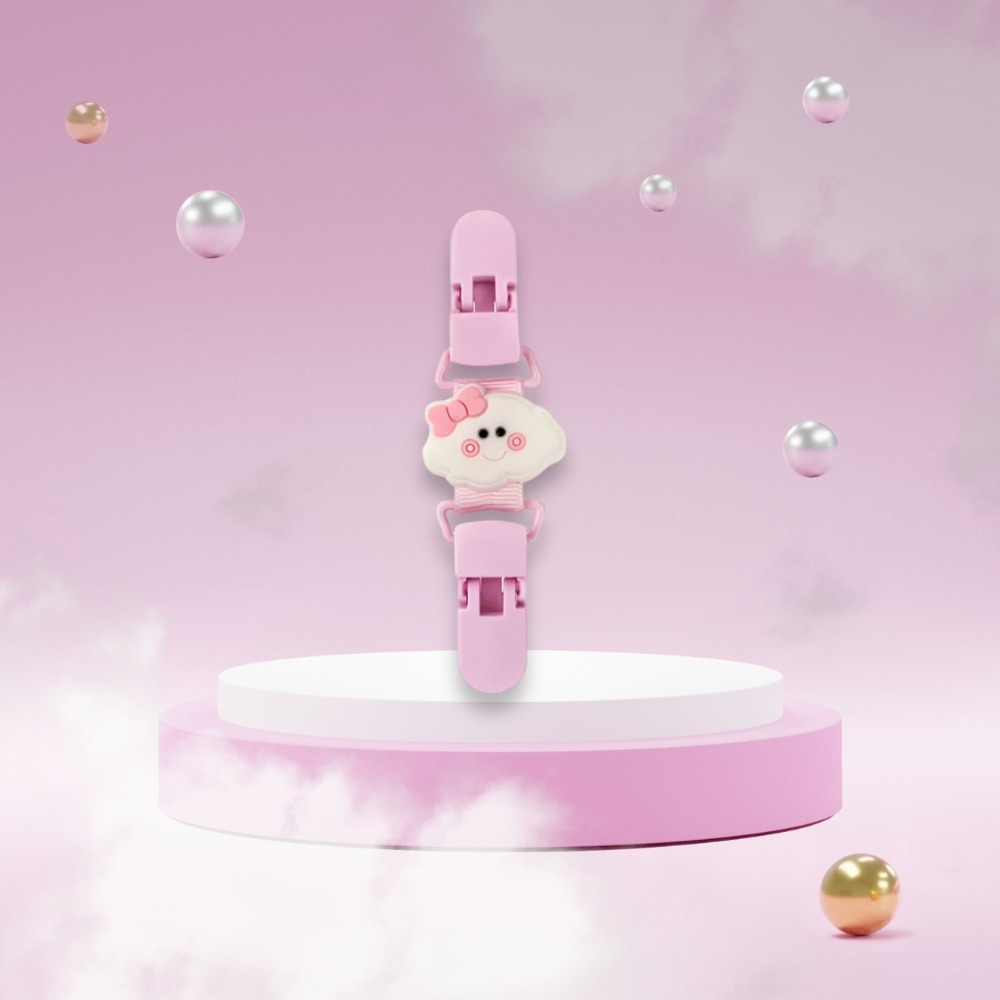 寶寶手帕夾 新生兒👶嬰幼兒 男女寶寶  幼兒園手帕夾 口水巾夾 奶嘴夾 雙頭夾 手帕夾 毛巾夾-規格圖1