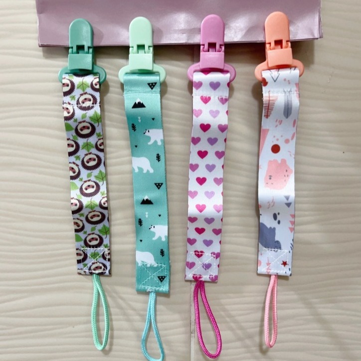 安撫奶嘴牙膠玩具防掉鍊/防掉鍊/奶嘴帶/奶嘴防掉夾/奶嘴夾  〝 不可調 〞-細節圖2