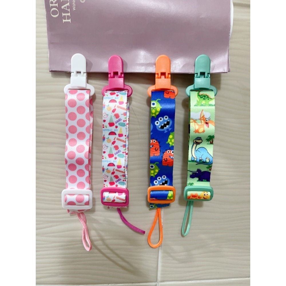 新生兒👶嬰幼兒 男女寶寶 安撫奶嘴牙膠玩具防掉鍊/防掉鍊/奶嘴帶/奶嘴防掉夾/奶嘴夾 〝 可調 〞-細節圖4