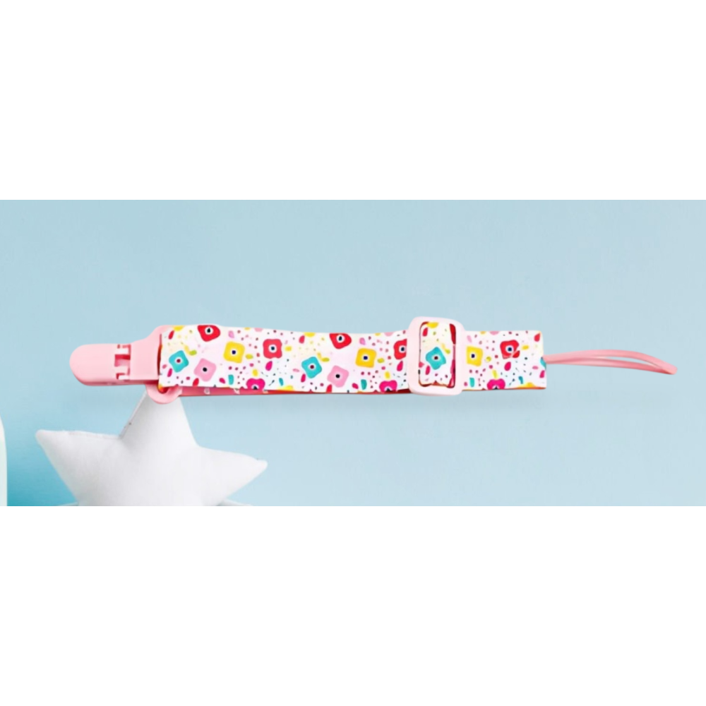 新生兒👶嬰幼兒 男女寶寶 安撫奶嘴牙膠玩具防掉鍊/防掉鍊/奶嘴帶/奶嘴防掉夾/奶嘴夾 〝 可調 〞-規格圖6