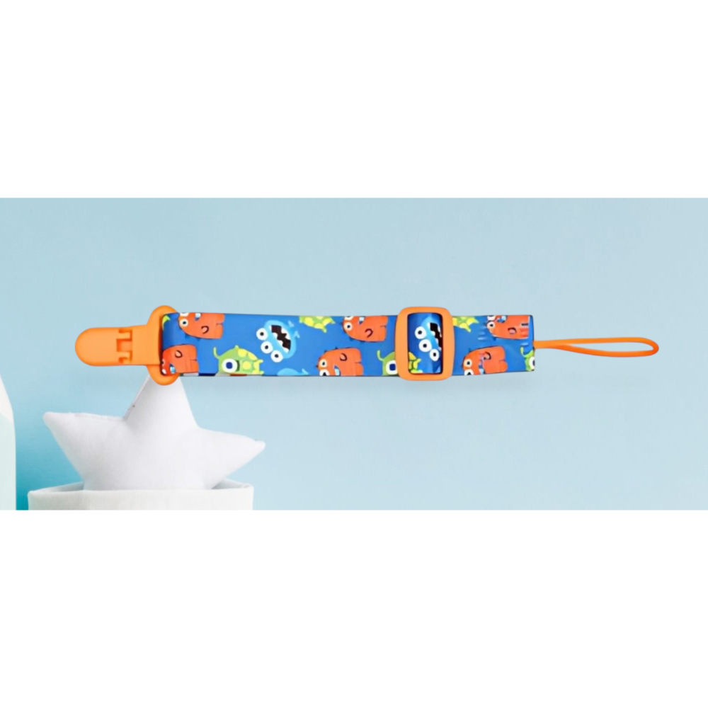 新生兒👶嬰幼兒 男女寶寶 安撫奶嘴牙膠玩具防掉鍊/防掉鍊/奶嘴帶/奶嘴防掉夾/奶嘴夾 〝 可調 〞-規格圖6