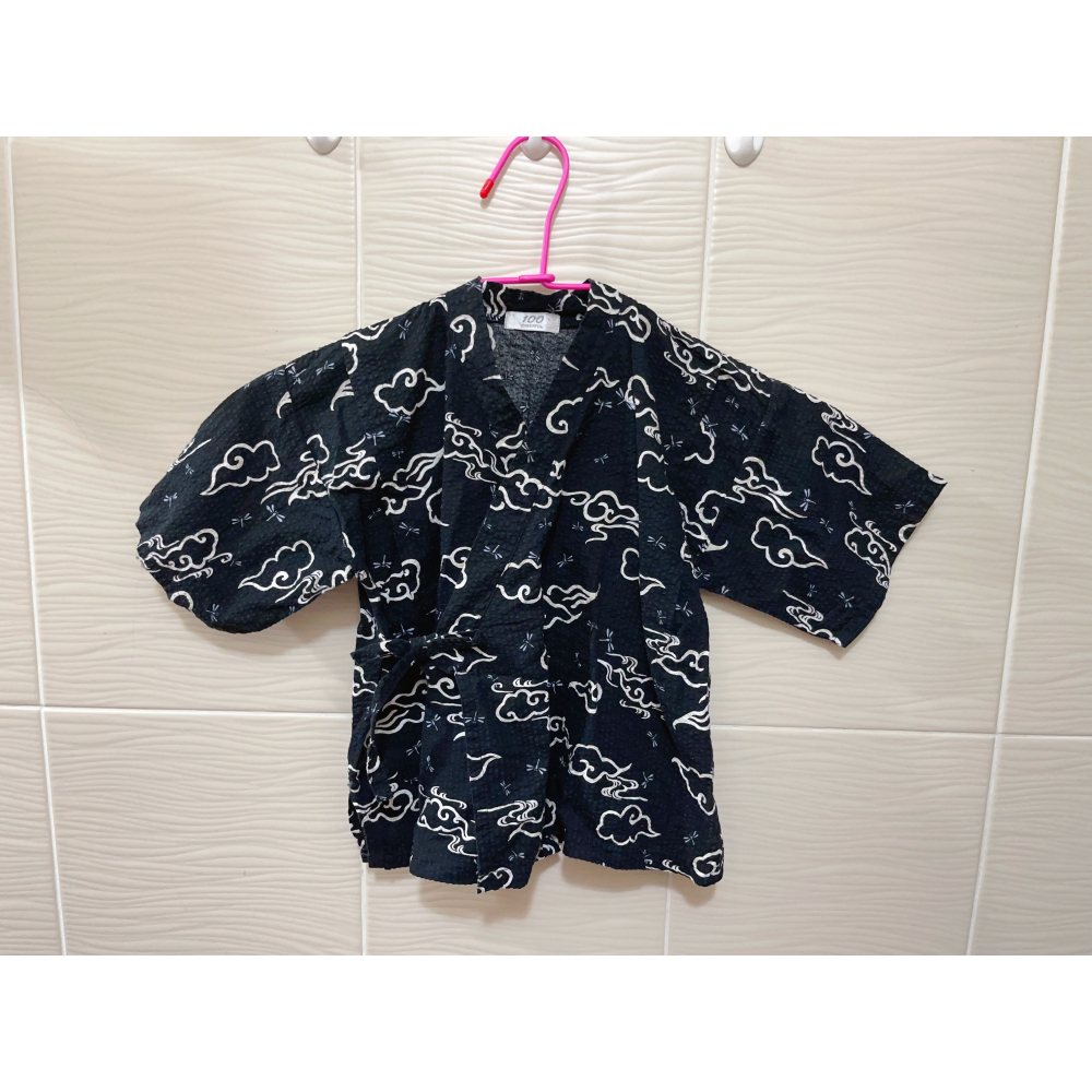 小童和服 👶 男女寶寶 夏天短袖   PS：80寶寶穿微大  建議 90 - 100 穿 （胸圍約 49 -55）-細節圖2