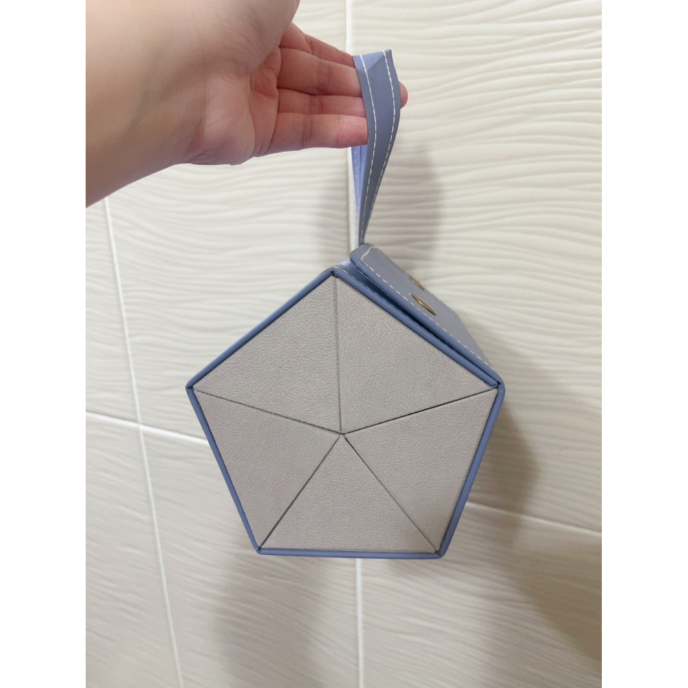 【可折疊多層】高顔值眼鏡收納盒 車載掛包 男女通用太陽鏡盒 多功能收納  〝 可放五支眼鏡 〞-細節圖3