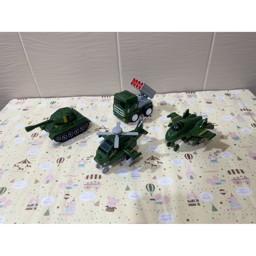 兒童玩具車男孩小商品慣四驅越野小汽車挖掘機翻斗車 〝 戰鬥款 〞★ 2台1組 ★-細節圖2