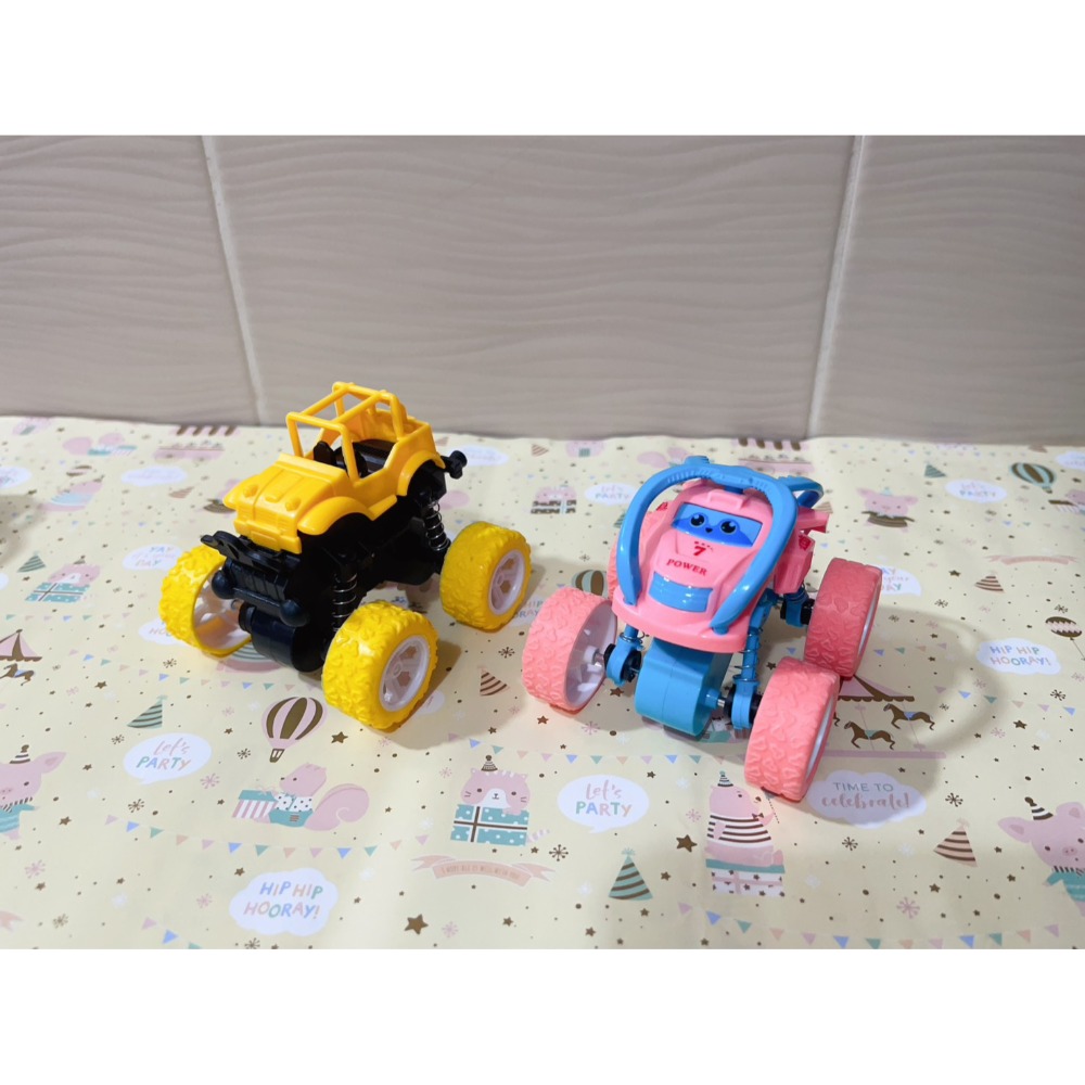 四驅雙向慣性越野車 耐撞耐摔 迴力車 玩具車 越野車 模型車 特技車   ※ 2台一組 ※-規格圖5