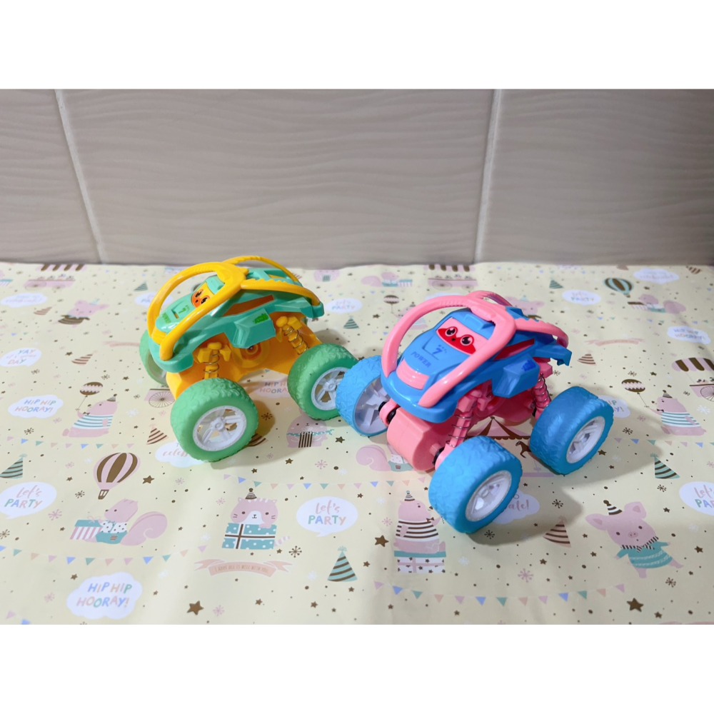 四驅雙向慣性越野車 耐撞耐摔 迴力車 玩具車 越野車 模型車 特技車   ※ 2台一組 ※-規格圖5