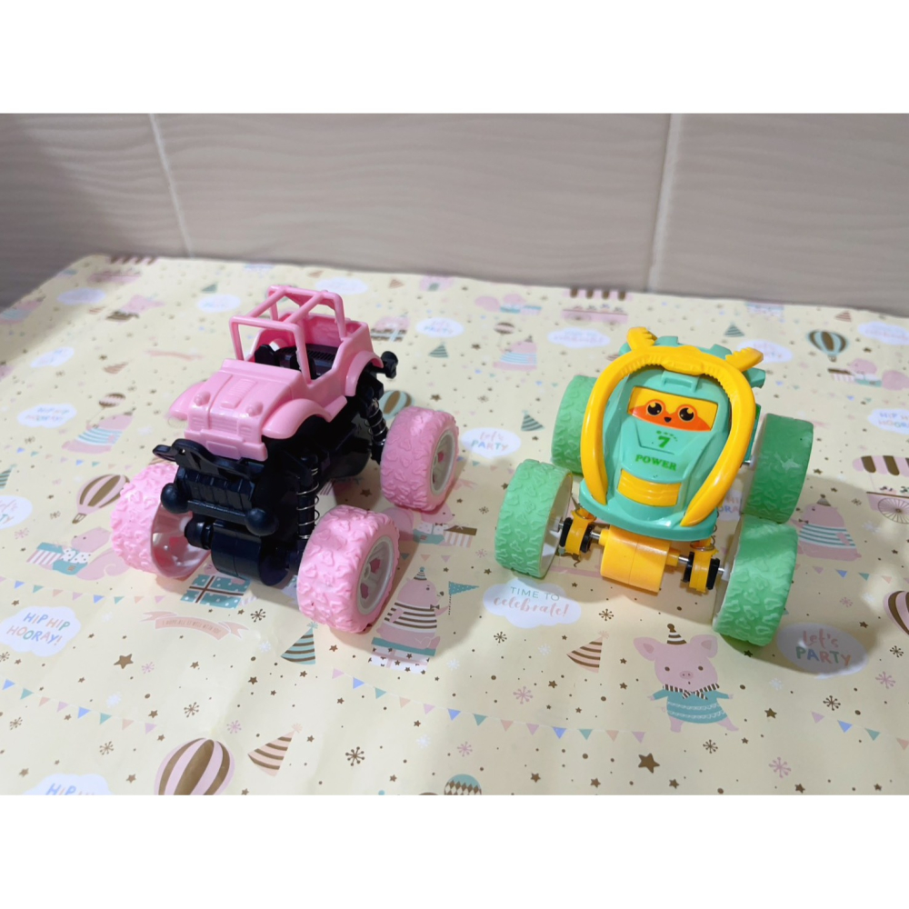 四驅雙向慣性越野車 耐撞耐摔 迴力車 玩具車 越野車 模型車 特技車 ※ 2台一組 ※-細節圖4