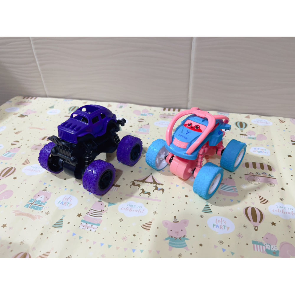 四驅雙向慣性越野車 耐撞耐摔 迴力車 玩具車 越野車 模型車 特技車 ※ 2台一組 ※-細節圖5