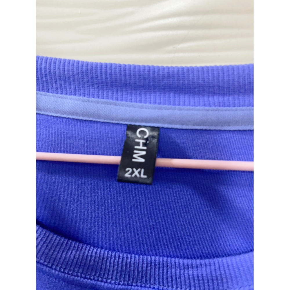 大學 T 秋冬新款 潮牌美式復古衛衣學生大學T寬鬆圓領衛衣長袖 T恤百搭 無帽衛衣   ◆ 紫色 ◆-細節圖3