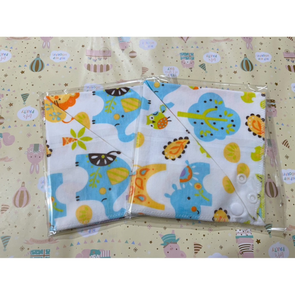 彩色純棉三角口水巾/三角巾/雙按扣嬰兒圍兜-細節圖4