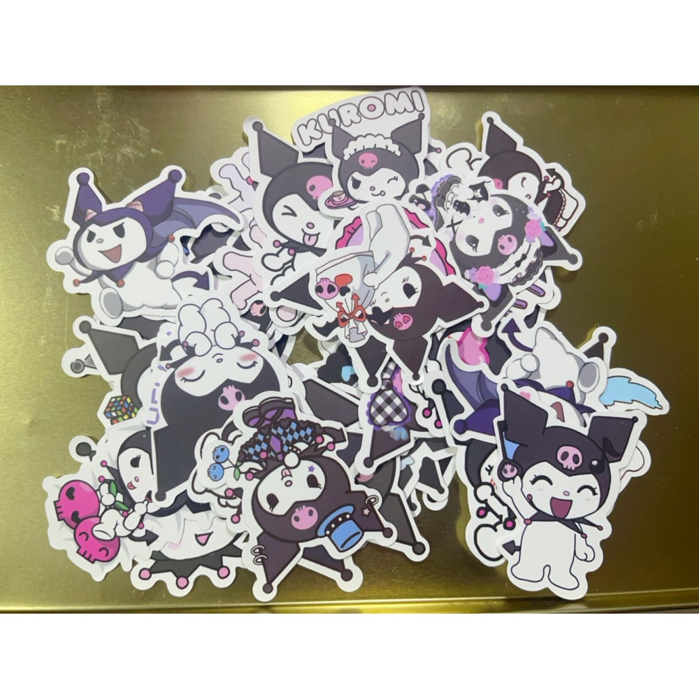 【40張】可愛 防水貼紙 本本手帳塗鴉裝飾 生日禮物 聖誕節交換禮物-細節圖2