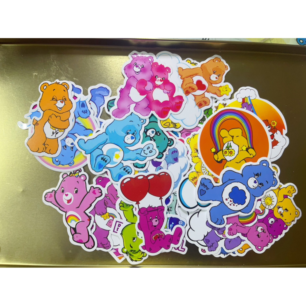 【40張】可愛 防水貼紙 本本手帳塗鴉裝飾 生日禮物 聖誕節交換禮-細節圖3