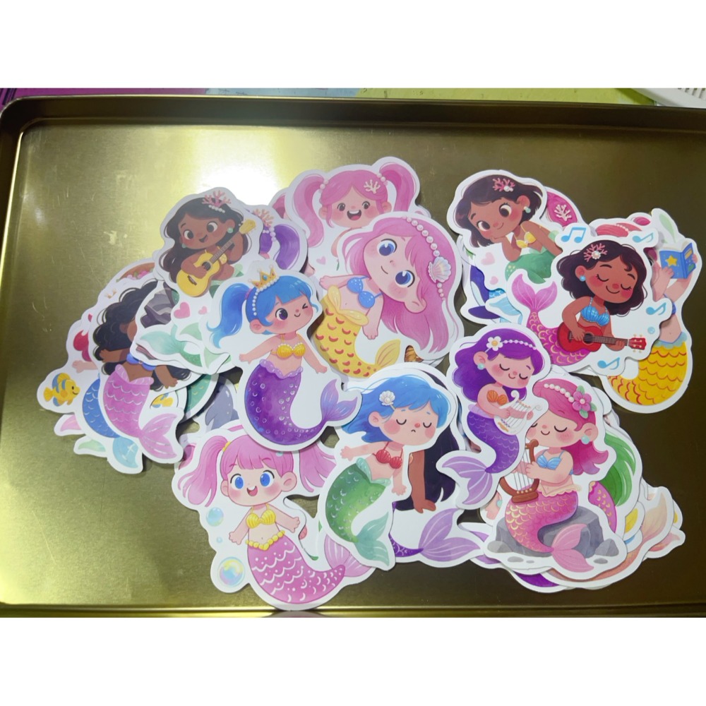兒童可愛貼紙 手帳貼紙 卡通貼紙 勞作貼紙 一組40張-規格圖9