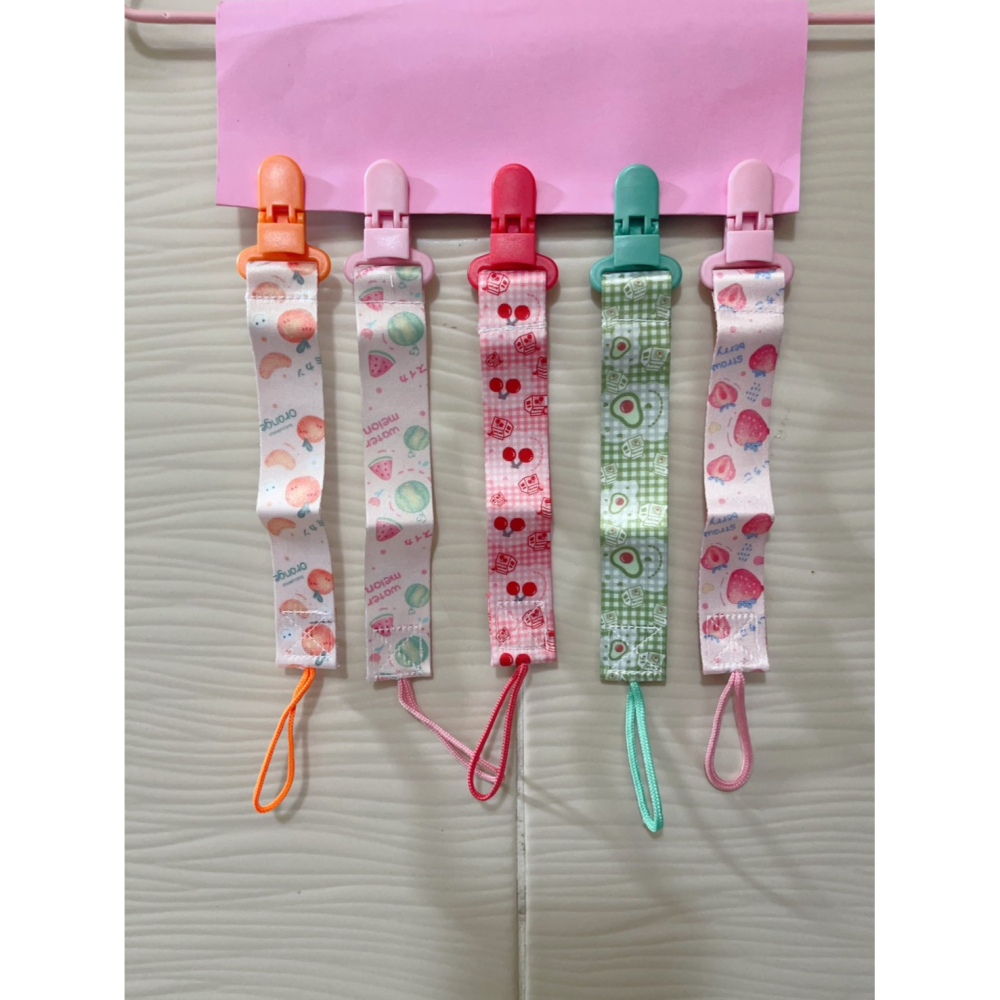 安撫奶嘴牙膠玩具防掉鍊/防掉鍊/奶嘴帶/奶嘴防掉夾/奶嘴夾 〝 不可調 〞-細節圖3