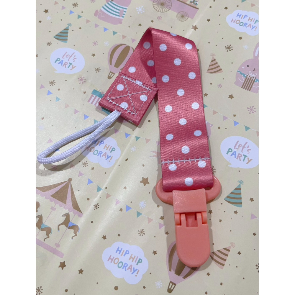 安撫奶嘴牙膠玩具防掉鍊/防掉鍊/奶嘴帶/奶嘴防掉夾/奶嘴夾 〝 不可調 〞-細節圖4