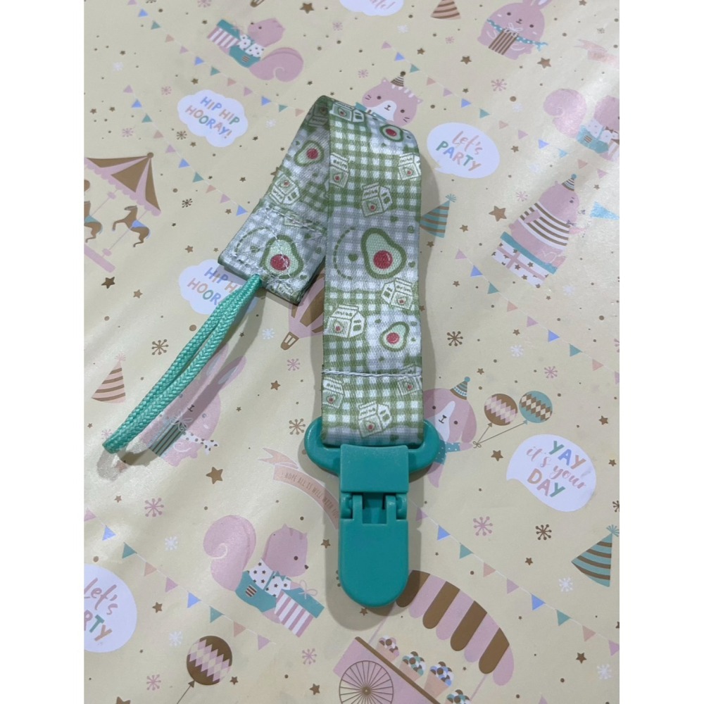 安撫奶嘴牙膠玩具防掉鍊/防掉鍊/奶嘴帶/奶嘴防掉夾/奶嘴夾 〝 不可調 〞-細節圖7