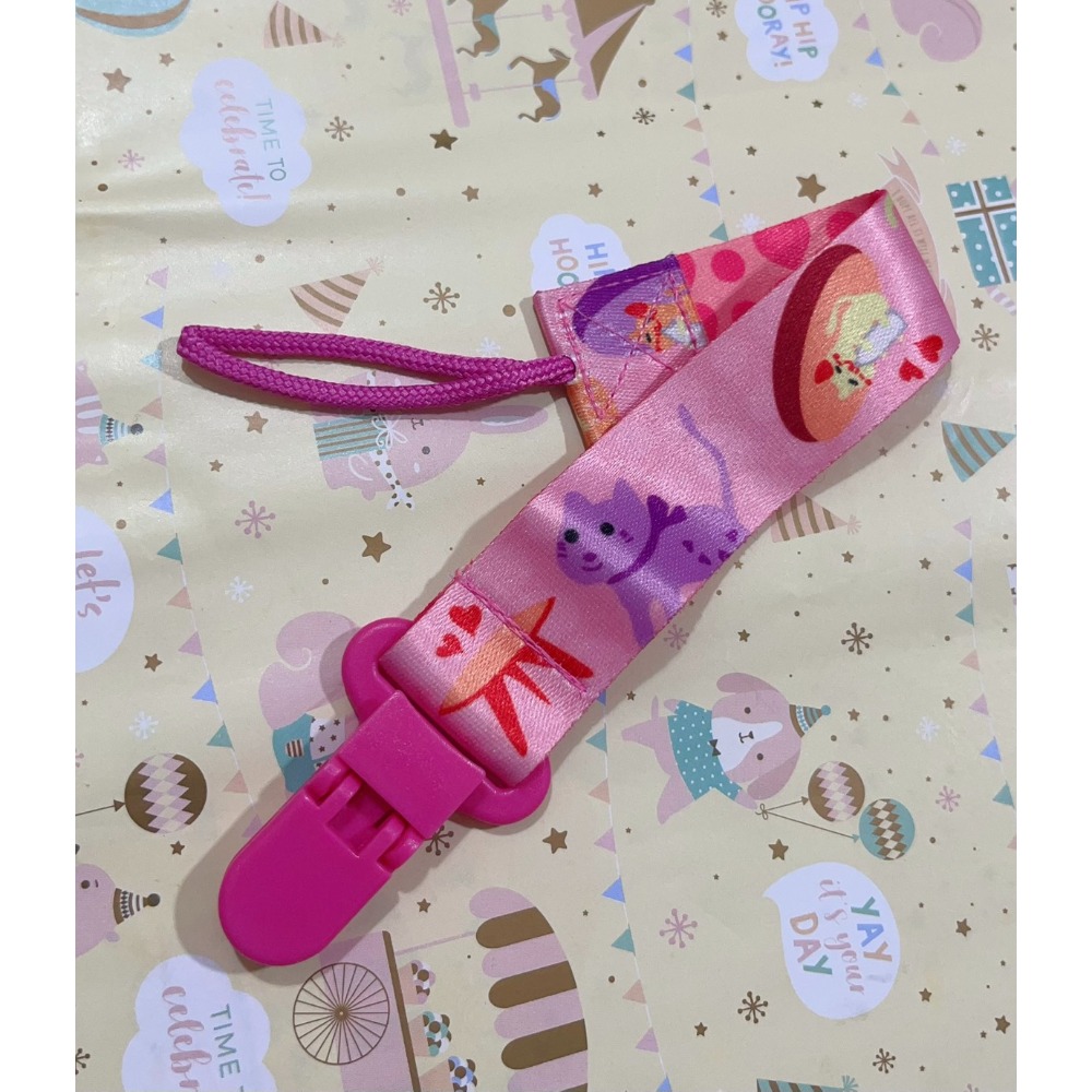 安撫奶嘴牙膠玩具防掉鍊/防掉鍊/奶嘴帶/奶嘴防掉夾/奶嘴夾 〝 不可調 〞-規格圖11