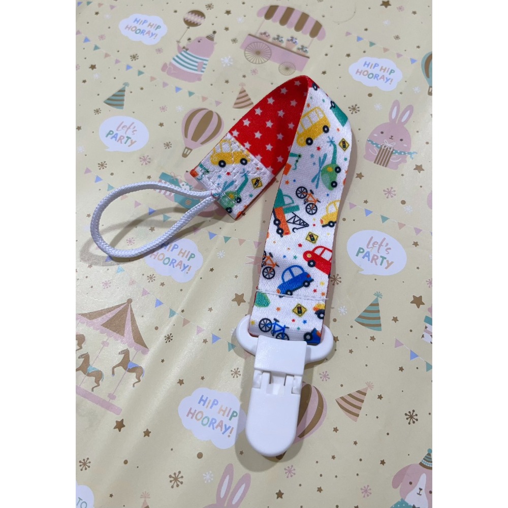 安撫奶嘴牙膠玩具防掉鍊/防掉鍊/奶嘴帶/奶嘴防掉夾/奶嘴夾 〝 不可調 〞-規格圖11