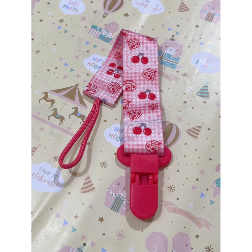 安撫奶嘴牙膠玩具防掉鍊/防掉鍊/奶嘴帶/奶嘴防掉夾/奶嘴夾 〝 不可調 〞-規格圖11