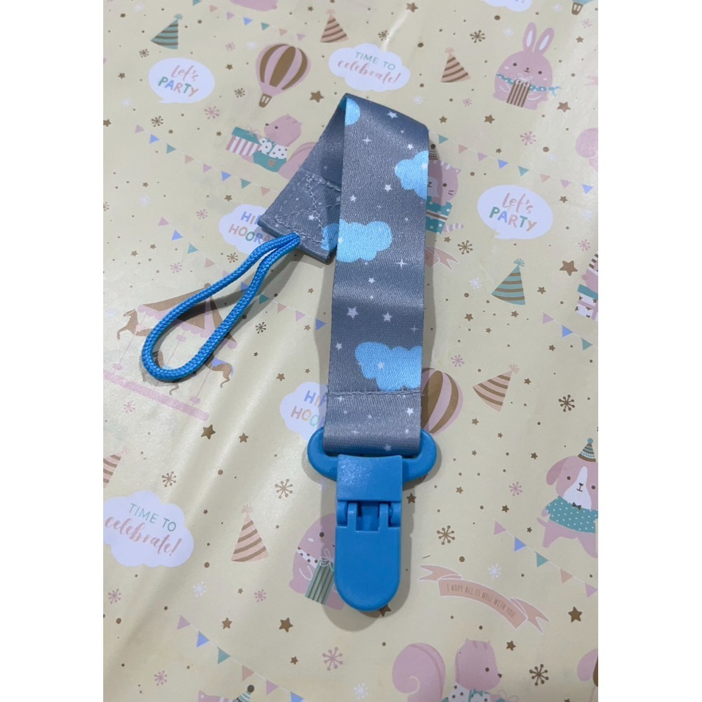 安撫奶嘴牙膠玩具防掉鍊/防掉鍊/奶嘴帶/奶嘴防掉夾/奶嘴夾 〝 不可調 〞-規格圖11
