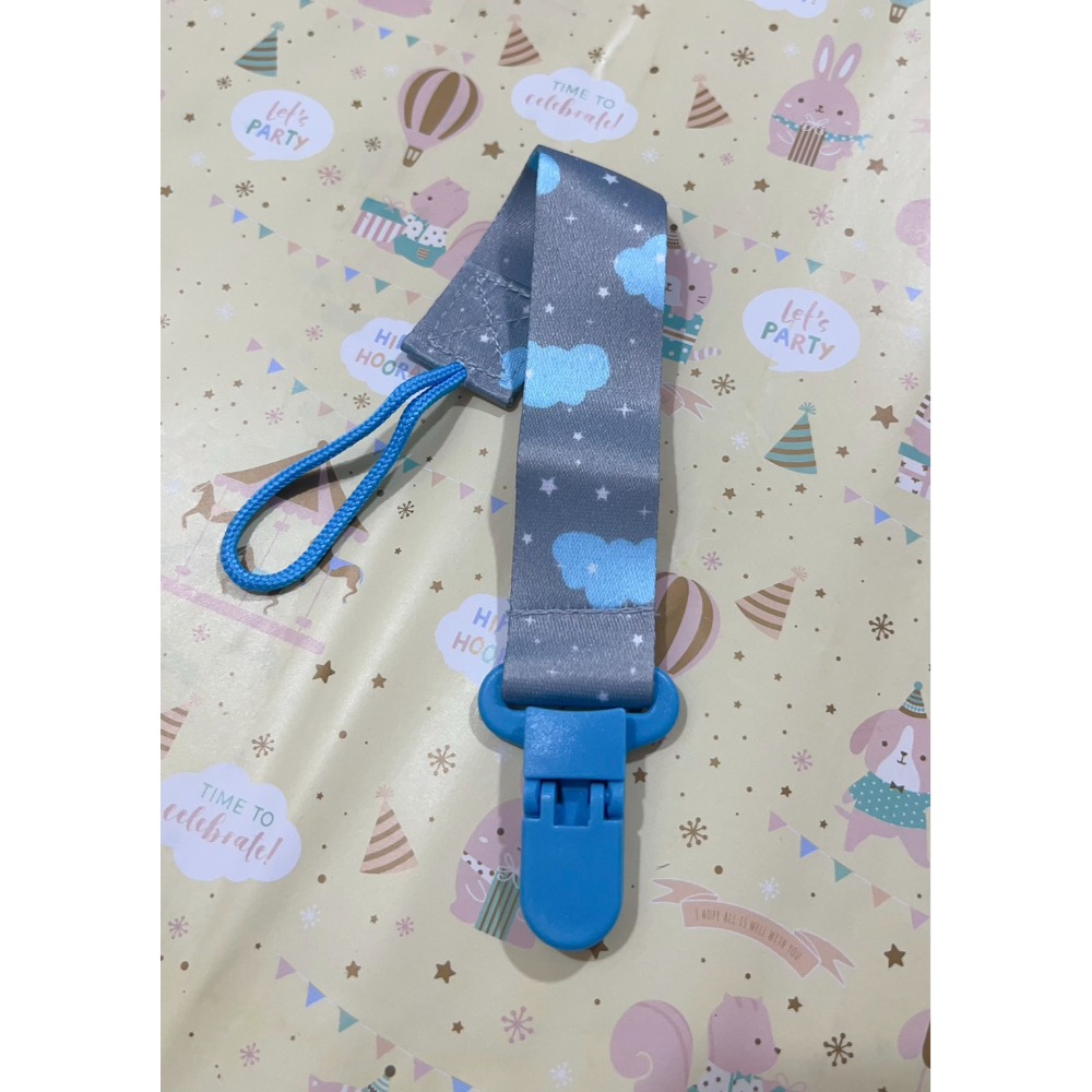 安撫奶嘴牙膠玩具防掉鍊/防掉鍊/奶嘴帶/奶嘴防掉夾/奶嘴夾 〝 不可調 〞-規格圖11