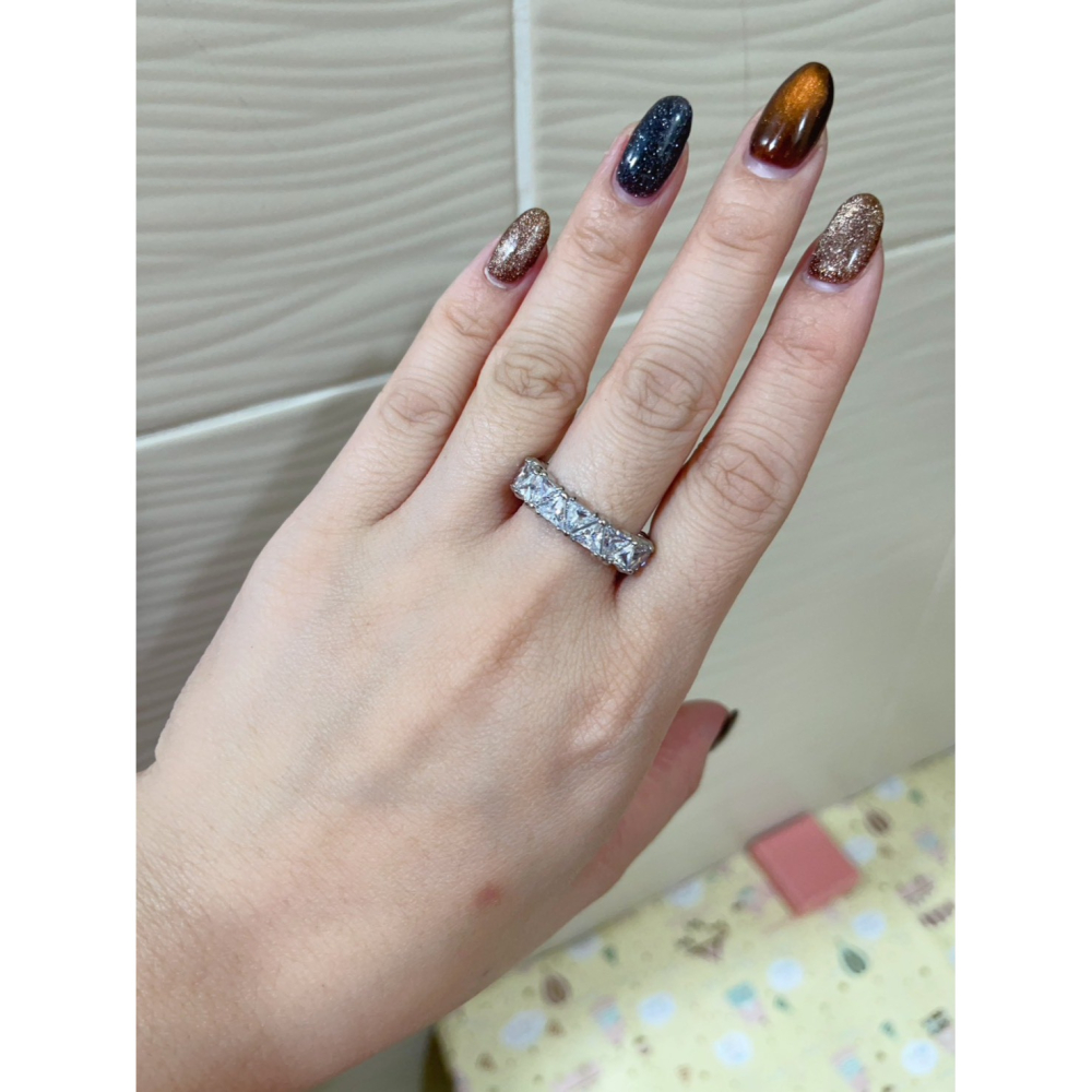 滿鑽霸氣個性 戒指     有附盒子-細節圖5