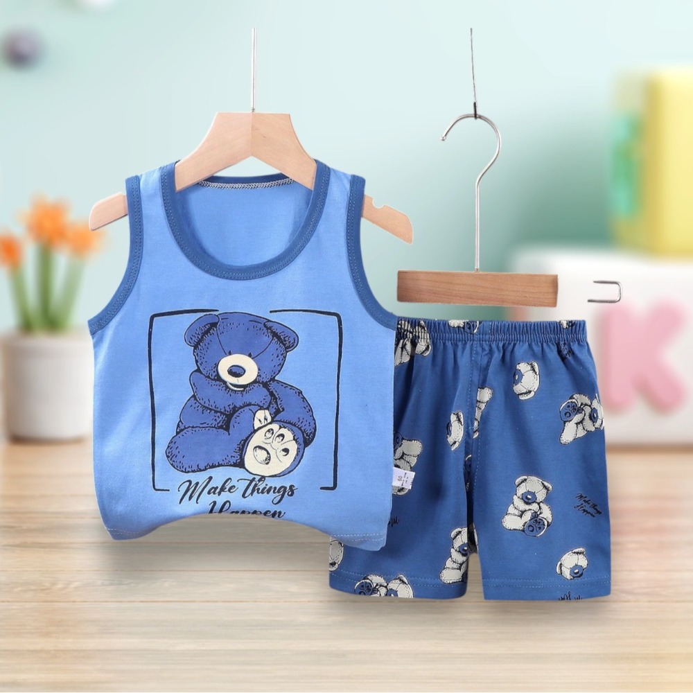 男童夏天無袖套裝  ( 上衣+褲子 ) 組-規格圖10