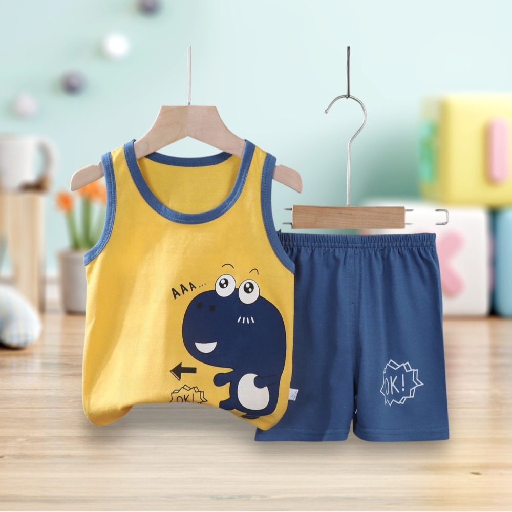 男童夏天無袖套裝  ( 上衣+褲子 ) 組-規格圖10