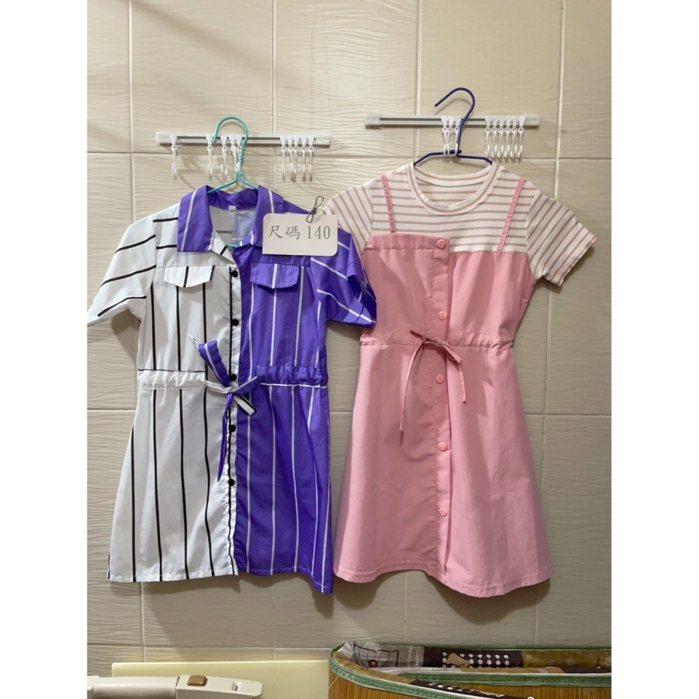 〝95新〞〝98新〞女童夏天甜美洋裝-細節圖2