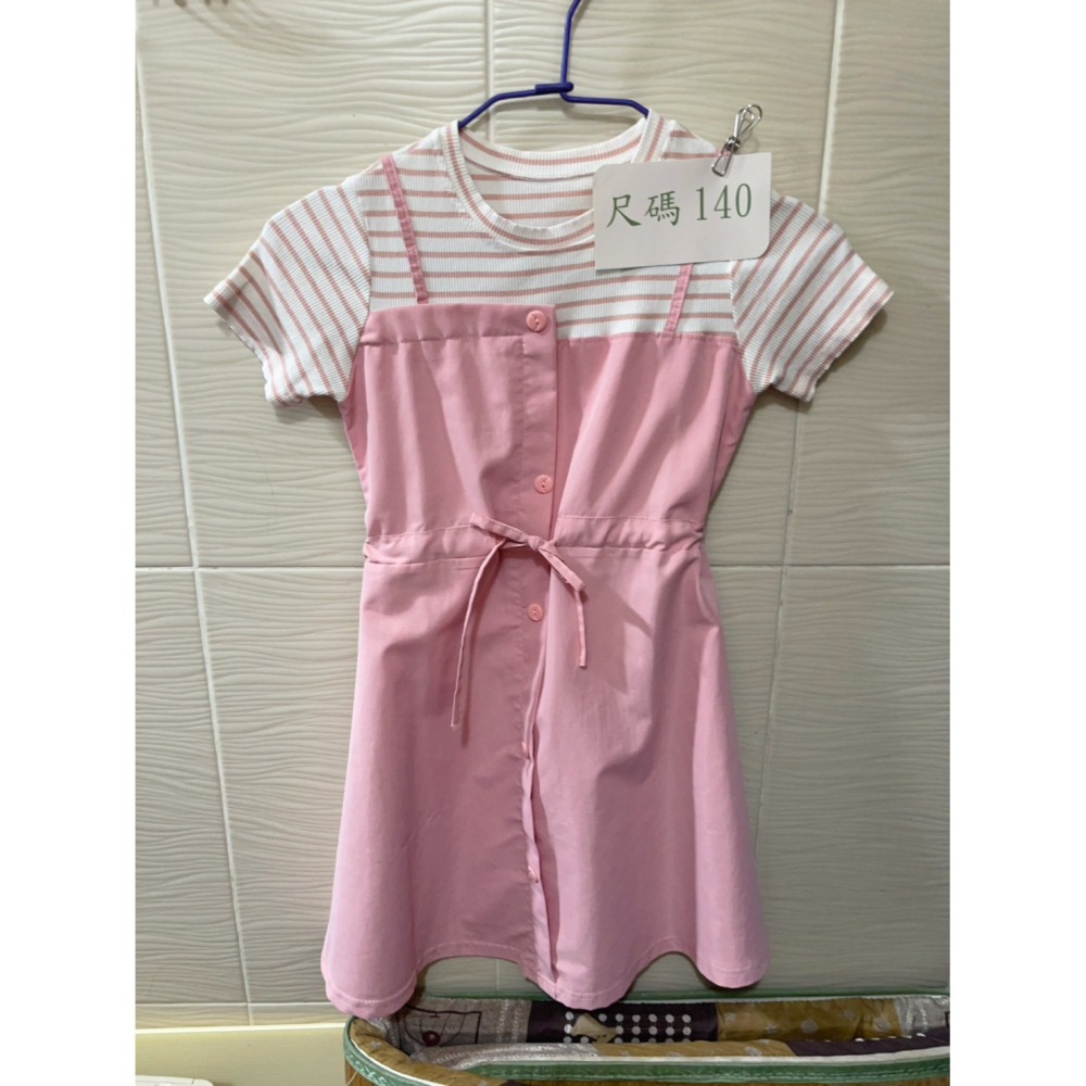 〝95新〞〝98新〞女童夏天甜美洋裝-細節圖4