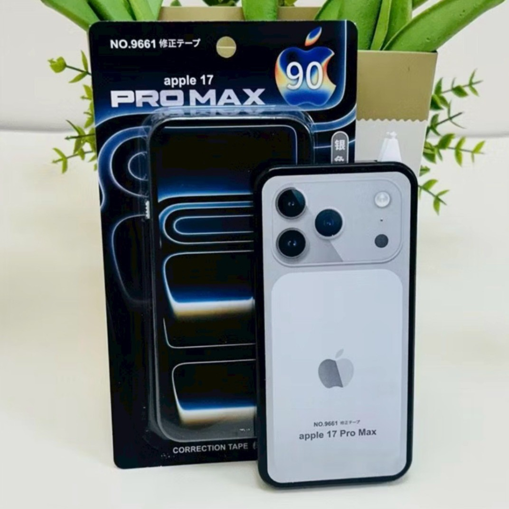 炫酷蘋果17修正帶創意造型手機款     長 13.6   寬 6.8-細節圖3