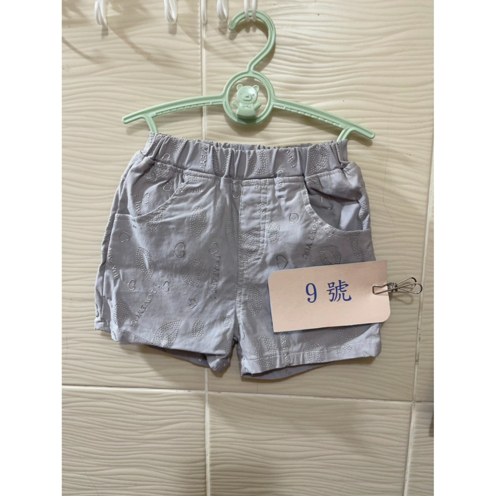 二手  ★ 95新 ★ 女童可愛短褲   〝 整圖售 〞 尺碼  9 = 120 碼-細節圖3