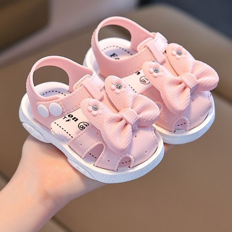 女寶寶涼鞋 軟底嬰兒學布鞋  蝴蝶款-規格圖8