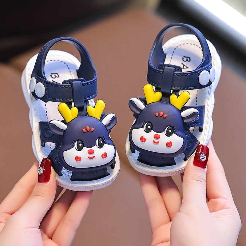 男女寶寶涼鞋 軟底嬰兒學布鞋-細節圖2