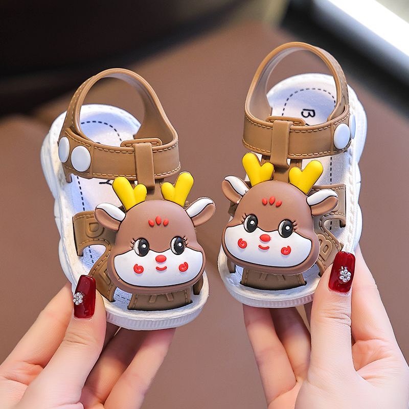 男女寶寶涼鞋 軟底嬰兒學布鞋-細節圖3