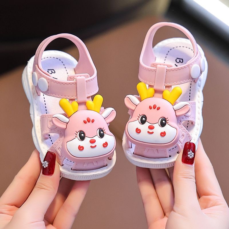 男女寶寶涼鞋 軟底嬰兒學布鞋-細節圖4