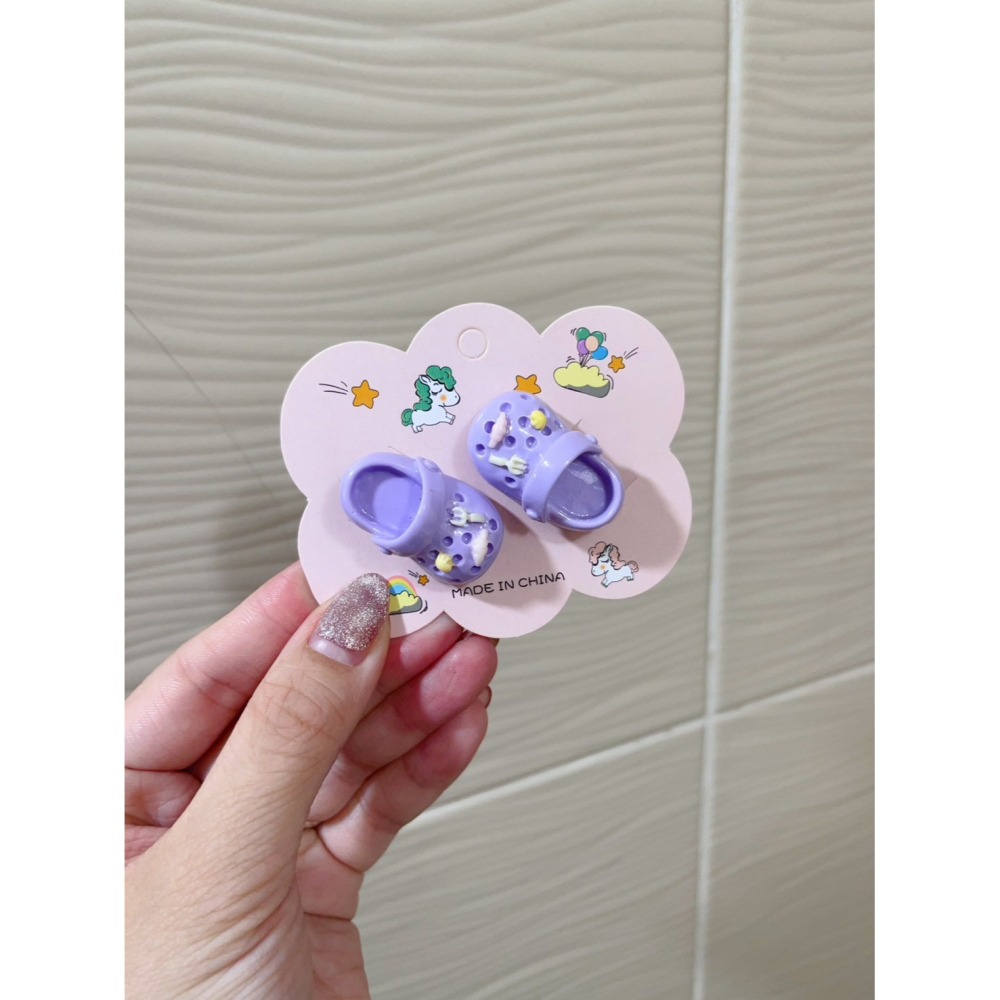 〝現貨〞  呆萌可愛洞洞拖鞋髮夾搞怪卡通髮卡少女學生閨蜜海邊夾子髮飾新人禮-細節圖3