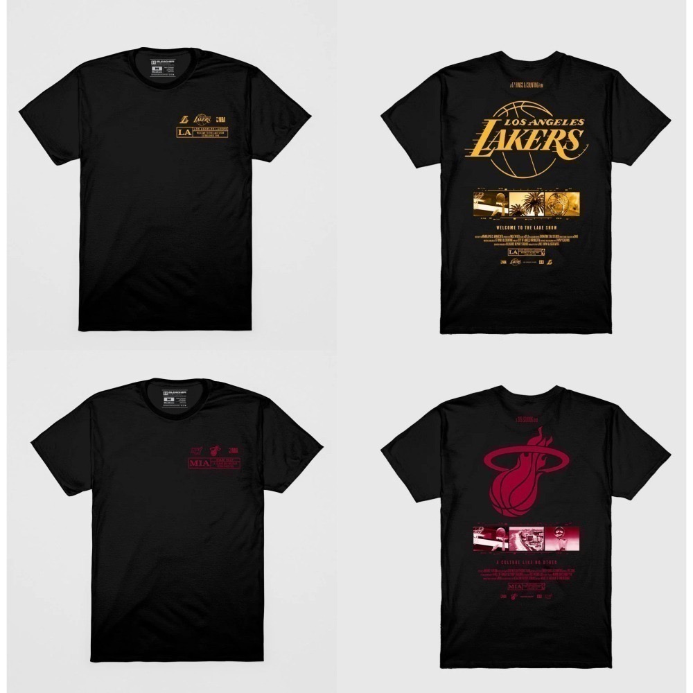 Bleacher ReportNBA電影封面風格城市短T-細節圖2